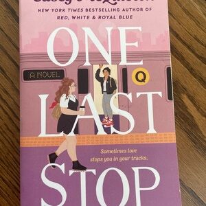 One Last Stop Book by Casey McQuiston